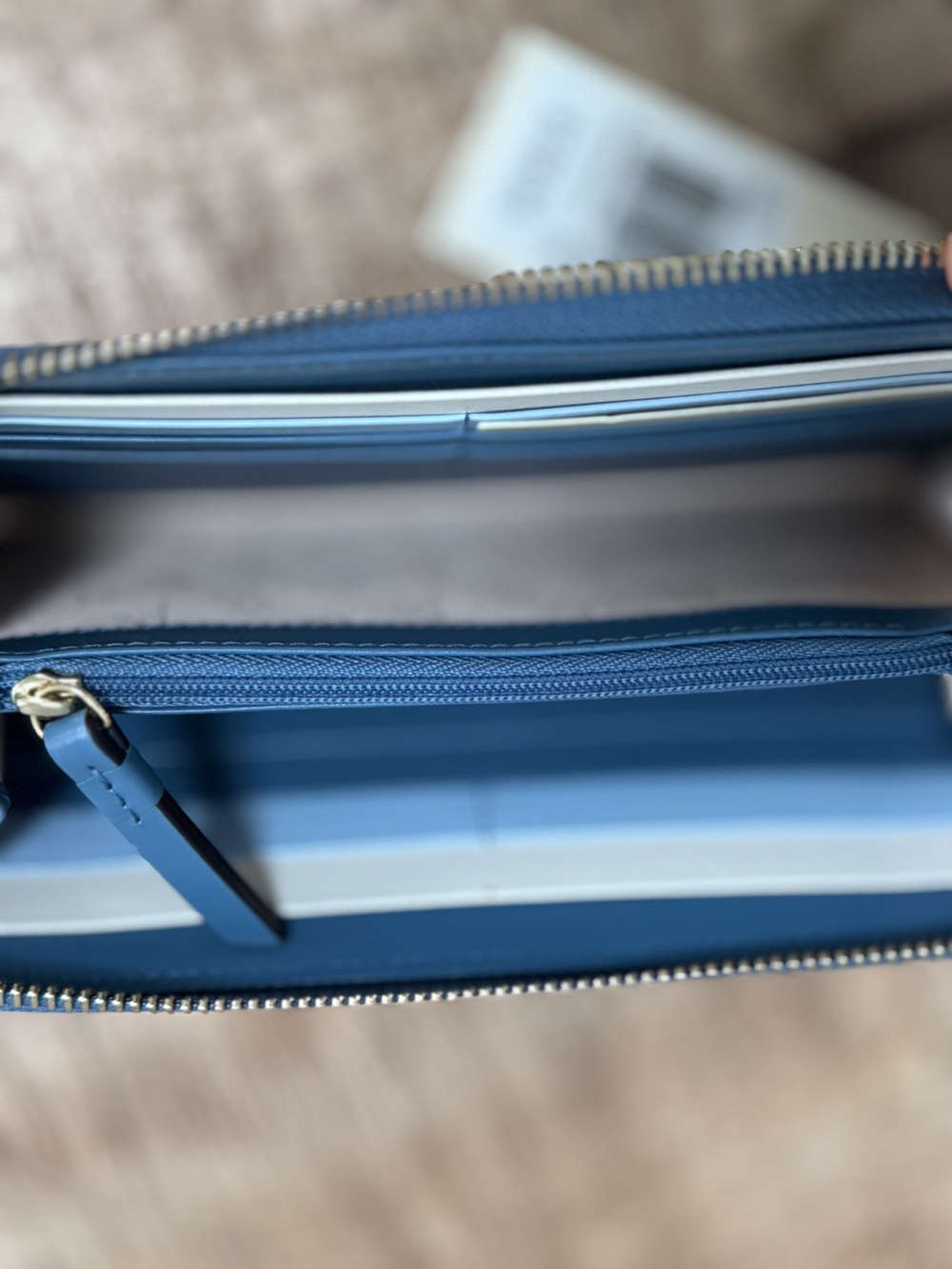 Radley London Blue 'Happiness Comes in Waves' Zip Wallet - Picture 8 of 8